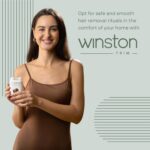 Winston Rechargeable Body Epilator and Shaver for Women Facial Hair Remover Machine | Mini Portable Electric Body Shaver | Bikini Trimmer - 90 min Runtime - Image 3