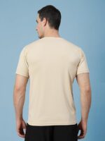 CHKOKKO Men Polyester Solid Quick Dry Half Sleeve Regular Fit Round Crew Neck Active Sportswear Gym T-Shirt for Workout Training Running and Fitness Activities - Image 10