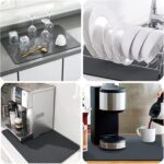 Dish Drying Mat Large – Water Absorbing Mat for Kitchen, Kitchen Drying Mat for Wet Utensils, Drying Mat for Kitchen Utensils (40 x 60 Cm) - Image 7