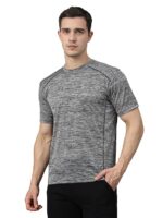 CHKOKKO Men's Polyester Regular Fit Round Neck Regular Dry Fit Gym Sports T-Shirt - Image 16
