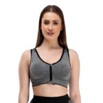 Mysha Women's Cotton Lightly Padded Wire Free Sports Bra - Image 2