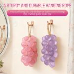 Grape Shape Exfoliating Soap Bar for Face & Body – Deep Cleanse, Gentle Scrub, Bath Soap for Women & Men Skin Brightening Soap For Men & Women (ice bath) - Image 3