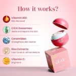 Clayco Rice & Ceramide Moisturizer | Intense Hydration & Skin Barrier Repair | With Rice Extract, Multi-Ceramide Complex, Hyaluronic Acid, Vitamin B12, Aloe & Ginseng | Lightweight, Fast Absorbing & Brightening Face Cream for All Skin Types | 50ml - Image 3