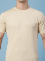 CHKOKKO Men Polyester Solid Quick Dry Half Sleeve Regular Fit Round Crew Neck Active Sportswear Gym T-Shirt for Workout Training Running and Fitness Activities - Image 12