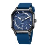 Daniel Hechter Paris Rivoli Collection Modern Analog Watch for Men with Octagon Dial and Silicon Band-DHM1003 - Image 6