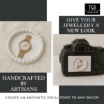 Small Bubble Trinket Tray - Handmade Concrete Jewelry & Makeup Organizer | Multipurpose & Stylish Display Stand for Jewellery, Perfume, Watch (Big) - Image 7