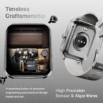 Fire-Boltt Ninja Call Pro Max Bluetooth Calling Smart Watch, 2.01" HD Display, 120+ Sports Modes, Health Suite, AI Voice Assistance, SpO2 & Heart Rate Monitor Smartwatch for Men & Women - Black - Image 16