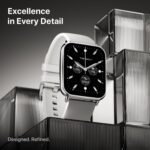 Fire-Boltt Ninja Call Pro Max Bluetooth Calling Smart Watch, 2.01" HD Display, 120+ Sports Modes, Health Suite, AI Voice Assistance, SpO2 & Heart Rate Monitor Smartwatch for Men & Women - Black - Image 20