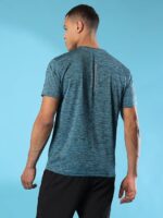 CHKOKKO Men's Polyester Regular Fit Round Neck Regular Dry Fit Gym Sports T-Shirt - Image 9