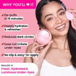 Dot & Key Watermelon Cooling Hydrogel Under Eye Patches for Dark Circles & Puffiness Reduction | With Hyaluronic & Niacinamide | Eye Patches | Instantly Hydrates, & De-Puffs | 60 Patches - Image 2