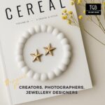 Small Bubble Trinket Tray - Handmade Concrete Jewelry & Makeup Organizer | Multipurpose & Stylish Display Stand for Jewellery, Perfume, Watch (Big) - Image 3