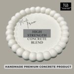 Small Bubble Trinket Tray - Handmade Concrete Jewelry & Makeup Organizer | Multipurpose & Stylish Display Stand for Jewellery, Perfume, Watch (Big) - Image 5