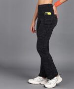 Rock Paper Scissors Premium Flare Gym Pants High-Waisted, Sweat-Wicking, Athletic Fit Wide Leg Gym Tights for Working Out, Pilates,Yoga, Fitness & Training - Image 4