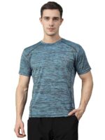 CHKOKKO Men's Polyester Regular Fit Round Neck Regular Dry Fit Gym Sports T-Shirt - Image 12