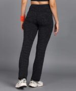 Rock Paper Scissors Premium Flare Gym Pants High-Waisted, Sweat-Wicking, Athletic Fit Wide Leg Gym Tights for Working Out, Pilates,Yoga, Fitness & Training - Image 3