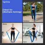 Lifelong Resistance Bands | 6.9kg, Extra Heavy| Ideal for Home Exercise, Gym Toning | Durable Latex Thera Bands for Fitness, Yoga, Pilates | Resistance Band for Men & Women (Blue) - Image 3