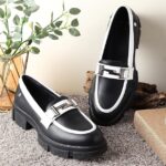 YOHO Stella 001 Slip-on Loafers for Women | Comfortable & Stylish Block Heel | Fashion Moccasins with Footpharma Footbed | Perfect for Casual, Formal Shoe - Image 2