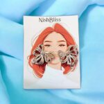 Korean earrings for girls stylish | Pack of 4 | Studs, Dangles, Chain & Drop Designs | Earings For Women And Girls | Trending earrings combo of 4 - Image 3