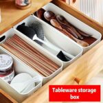 Multipurpose Plastic Storage Box and Organiser for Drawers, Kitchen, Bathroom & Desk | Slim Organizer Bins for Stationery, Makeup, Toys & More | Storage Organiser Pack of 4(26.5x10x9 cm) - Image 7