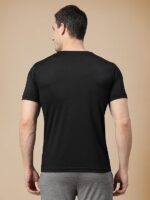 CHKOKKO Men Polyester Solid Quick Dry Half Sleeve Regular Fit Round Crew Neck Active Sportswear Gym T-Shirt for Workout Training Running and Fitness Activities - Image 29
