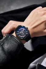 Daniel Hechter Paris Rivoli Collection Modern Analog Watch for Men with Octagon Dial and Silicon Band-DHM1003 - Image 23