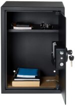 Amazon Basics Digital Safe With Electronic Keypad Locker For Home, Gross Capacity - 58L (Net - 51L), Black - Image 9