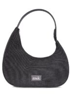 ZOUK Small Shoulder Bag | Vegan Leather Evening Bag for Women with Shoulder Strap, Zip Closure & Water-Resistant Lining | Stylish Handcrafted Purse | - Image 6