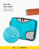 Gotrippin Packing Cubes for Travel, 6 in 1 Water Resistant Travel Organizer Pouch Set (4 Cubes+ Drawstring Bag+ Cosmetic Pouch), Luggage Suitcase Wardrobe Organiser Bags (Grey),Polyester - Image 20