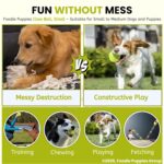 Foodie Puppies Latex Rubber Squeaky Dog Chew Ball Toy - (Claw Ball, Small) Durable and Safe Fetch Teething Dog Toy for Puppies and Small to Medium Dogs, Paw Design Helps to Clean Teeth (Diameter, 6cm) - Image 7