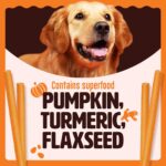 Kennel Kitchen Soft Baked Lamb with Pumpkin Sticks Treats for Dogs, 100g (Pack of 1) | Soft Dog Chew Sticks | Dog Treats for Adult Dogs and Puppies - Image 4