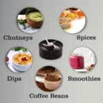 Cookwell Bullet Mixer Grinder (2 Jars, 1 Blade, Silver) - Copper, 600 Watts - 2 Year Warranty - Image 3