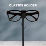 eo Pen Stand for Study Table with Self-Watering Plant Pot, Glasses & Smartphone Holder – Desk Organizer & Pencil Holder for Office, Home, Kids, Students, Study Room (Desk Station Black) - Image 8