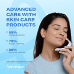 Aerowave Advanced Electric Gua Sha Massager for Face | EMS Microcurrent, Red Light Therapy & Radio Frequency | 5 LED Light Therapies with Sonic Pulsation | Supports Lymphatic Drainage, Acne Control, Facial Toning & Anti-Aging Care - Image 3