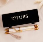 FUBS Oxidized Designer Stud Earrings Set of 12 with Folding Jewelry Box | Traditional & Modern Earring Set for Women & Girls (LOVE-NOTE) - Image 4