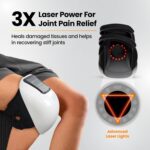 UltraCare PRO UNIQ Knee Massager - 1 Year Warranty - Joint & Muscle Pain Relief - Heat, Vibration, Infrared & Laser Therapies - Rechargeable - Arthritis Massager - Portable & Lightweight - Image 2
