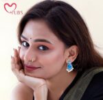 FUBS Oxidized Designer Stud Earrings Set of 12 with Folding Jewelry Box | Traditional & Modern Earring Set for Women & Girls (LOVE-NOTE) - Image 3