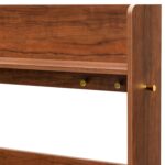 Rocco Stellar Multipurpose Storage Cabinet for Living Room, Kitchen, Office, Sideboard (Teak Brown, Medium Size with Upper Shelf) - Image 6