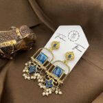 Mehendi Polish Earrings – Traditional Design for Women - Image 9