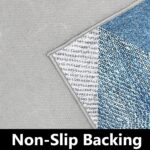 ishro home 3x5 Feet 3D Jet Multi Printed Carpet Rug Runner and Carpets for Bedroom/Living Area/Home with Anti Slip Backing (Crystals, 3x5 fts) - Image 7