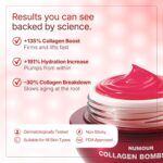 Numour Collagen Bombshell 30g | India’s 1st Korean Hydrolyzed Collagen Jelly | Sonic Massage & LED Red Light Therapy for Face | Sagging, Fine lines & Dullness | Anti-Aging Moisturizer | All Skin Types - Image 6