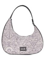 ZOUK Small Shoulder Bag | Vegan Leather Evening Bag for Women with Shoulder Strap, Zip Closure & Water-Resistant Lining | Stylish Handcrafted Purse | - Image 10