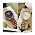 DRW004CCK Premium Watch Combo for All Occasions ? Fancy & Elegant Design, Stylish Gift Set Analog Watch - For Women ()