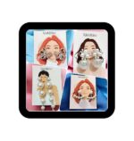 Korean earrings for girls stylish | Pack of 4 | Studs, Dangles, Chain & Drop Designs | Earings For Women And Girls | Trending earrings combo of 4