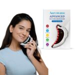 Aerowave Advanced Electric Gua Sha Massager for Face | EMS Microcurrent, Red Light Therapy & Radio Frequency | 5 LED Light Therapies with Sonic Pulsation | Supports Lymphatic Drainage, Acne Control, Facial Toning & Anti-Aging Care