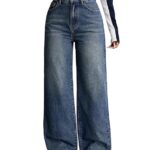 Nifty Women's Denim Stretchable High Waist Baggy Jeans for Women