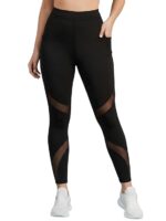 BLINKIN Stretchable Gym Pants for Women Workout : The Ultimate Yoga Pants | Workout Lowers | Gym Track Pants for Woman with Mesh Insert & Side Pockets (2670)