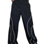 GRECIILOOKS Track Pants for Woman | Parachute Pant for Women Baggy | Loose Trousers for Women | Baggy Cargo Pant's for Woman | Trendy Parachute Pants for Travel & Everyday (Available in Plus Size)