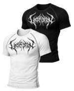 BULLAR Men's Polyester Blend Compression T-Shirt, Half Sleeve Athletic Sports Tight, Crew Neck, Slim Fit, Black, for Fitness and Workout