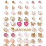 Shining Diva Fashion 30 Pairs Combo Set Latest Stylish Earrings for Women and Girls (14780er)