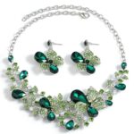 Shining Diva Fashion Necklace Jewellery Set for Women Latest Stylish Design Fancy Crystal